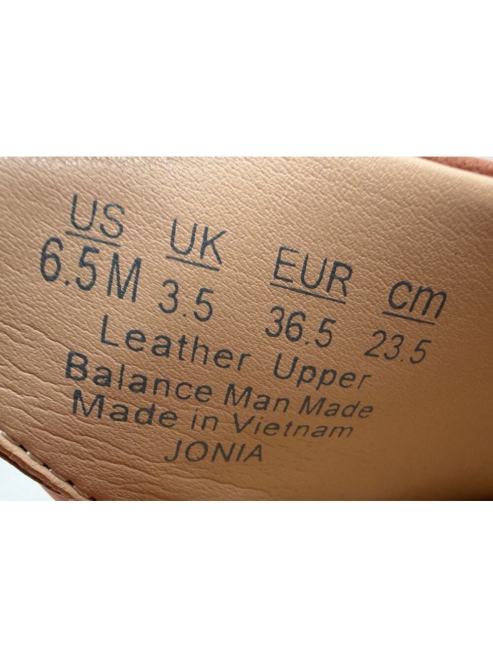Franco Sarto Jonia Low Heel Brown Leather Slingback Pump Women Size 6.5M Career - Picture 15 of 16